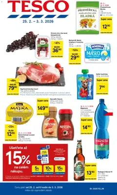 Náhled nabídky: Tesco Hypermarket platný od 25.02.2026
