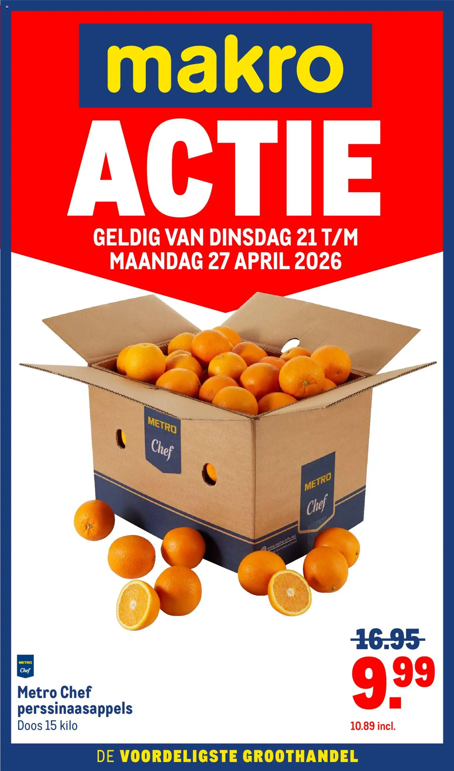 Voorbeeld van Makro folder - Versdeals van winkel Makro geldig vanaf 21-04-2026