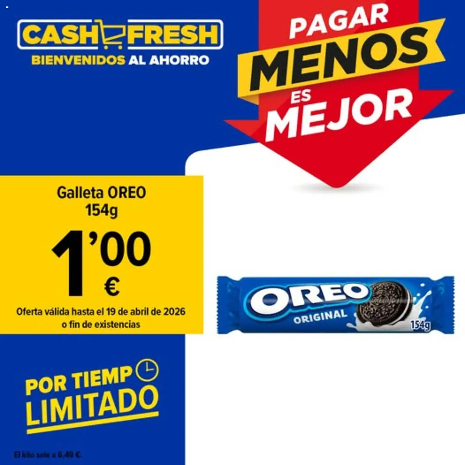 Vista previa del folleto de la tienda Cash Fresh válido desde el 13/04/2026 