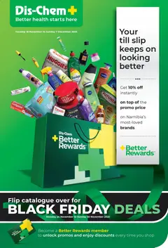 Preview of Dis-Chem flyer valid from 24/11/2025