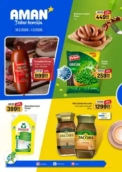 Pregled Aman kataloga - važi od 16.02.2026