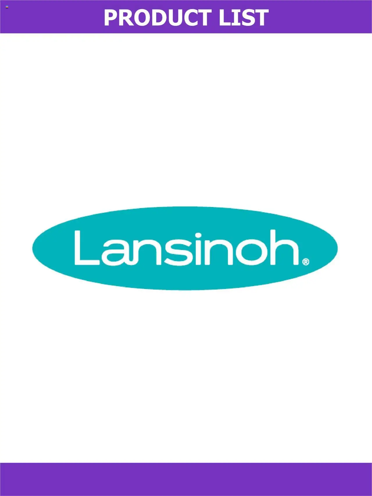 Προεπισκόπηση φυλλαδίου Κατάλογος Lansinoh από το κατάστημα ZORPAS MIKY Baby Centre σε ισχύ από 27/06/2025