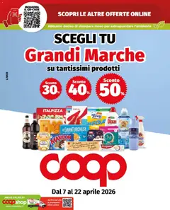 Anteprima dell'opuscolo COOP volantino Grandi Marche Genova dal negozio COOP valido da 07/04/2026