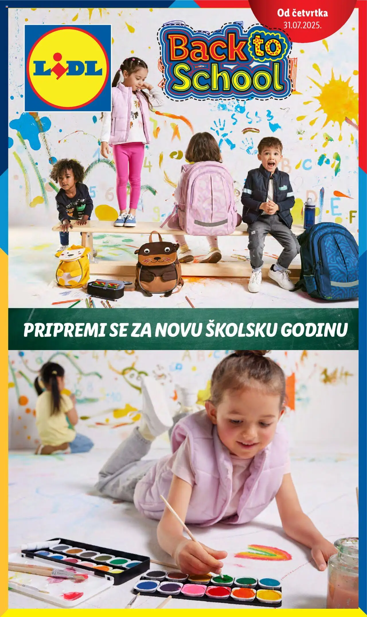 Lidl aktualni Katalog Back to School vrijedi od 28.07.2025 - tjedna akcija broj stranice 1