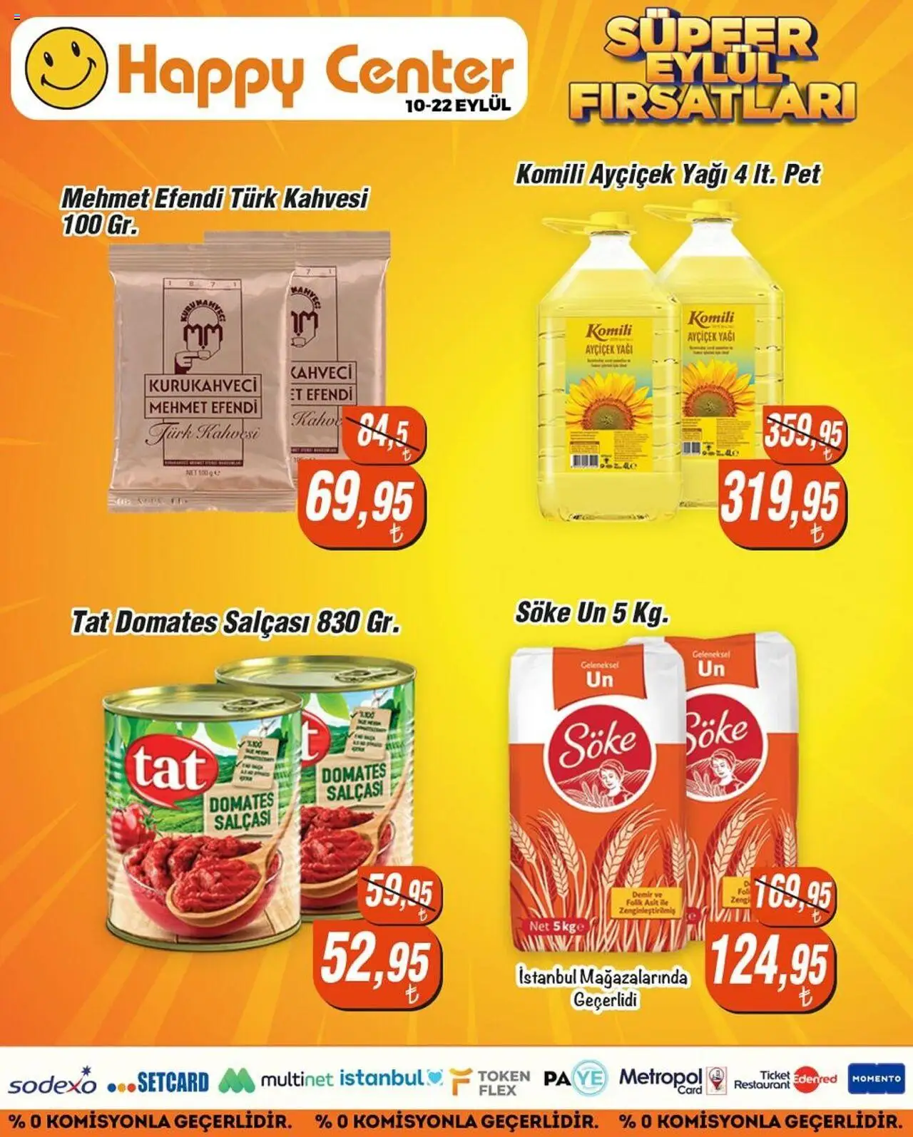 Happy Center Katalog 10 Eylül 2025 - Broşür, Indirim - Sayfa numarası 1