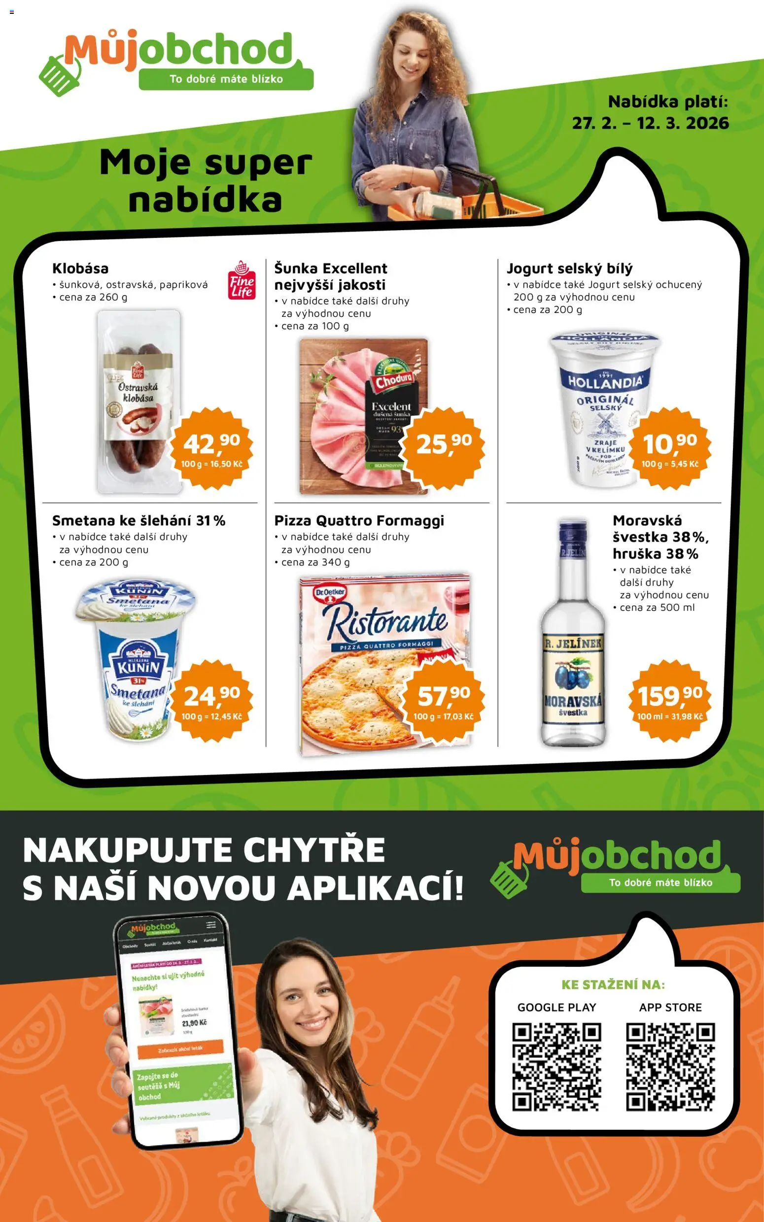 Náhled nabídky: Můj obchod Můj obchod leták platný od 27.02.2026