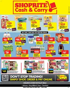 Preview of Shoprite flyer valid from 20/04/2026