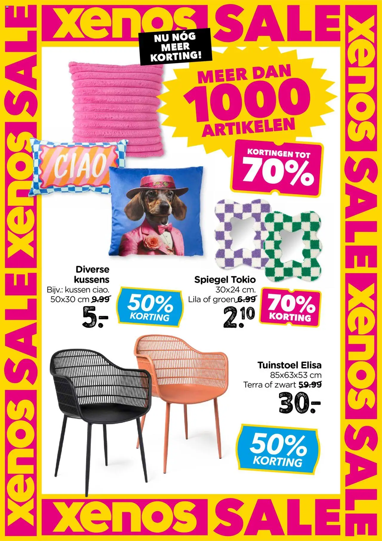 Xenos shop Zomer Sale geldig vanaf 27-07-2025 - Paginanummer 1