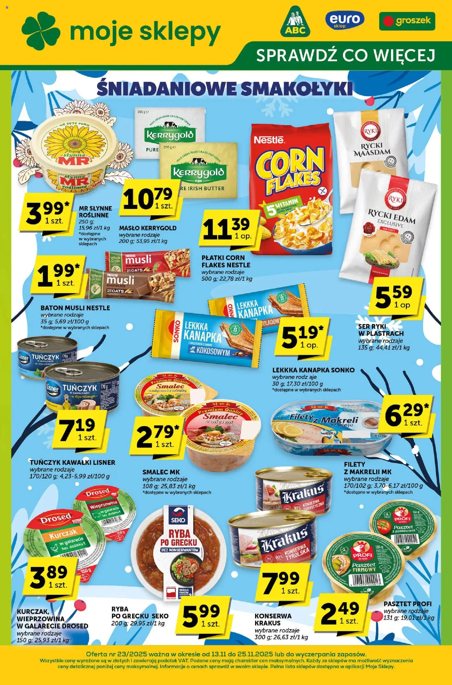 Pogląd gazetki "Sprawdź, co więcej" ze sklepu ABC ważnej od 13.11.2025