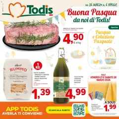 Anteprima dell'opuscolo Todis volantino Toscana - Umbria dal negozio Todis valido da 26/03/2026