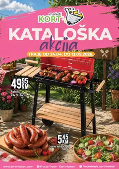 Pregled letka Kort Marketi katalog trgovine Kort Marketi vrijedi od 24.04.2026