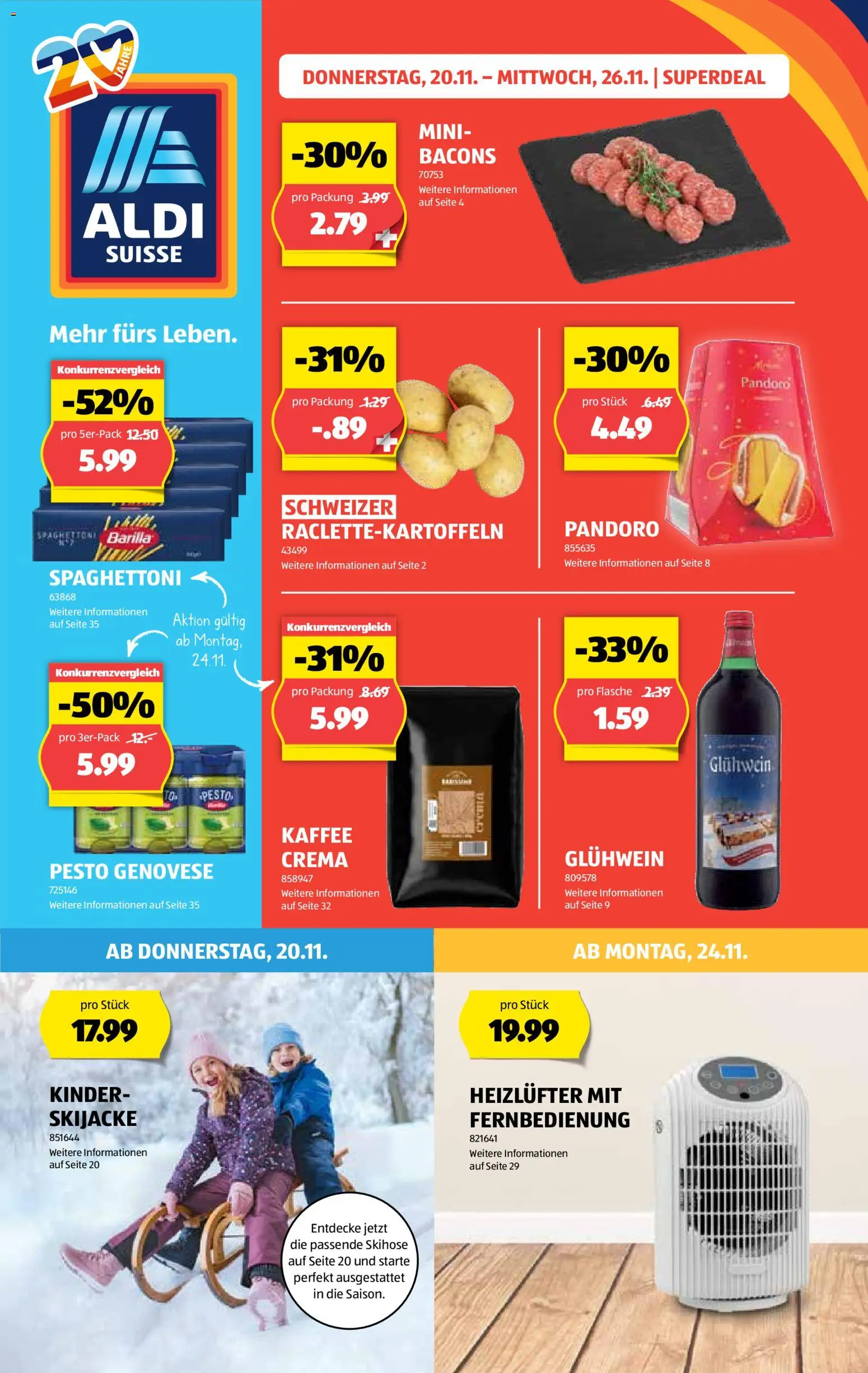 Vorschau des Merkblatts Black Friday vom Shop Aldi gültig von 20.11.2025 bis 26.11.2025