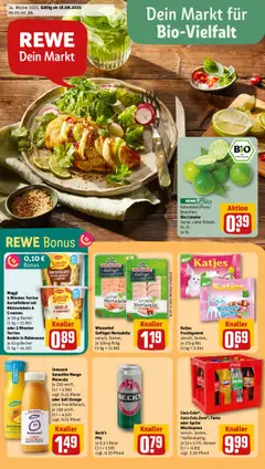 Vorschau von dem Prospekt des Geschäftes Rewe, gültig ab dem 18.08.2025