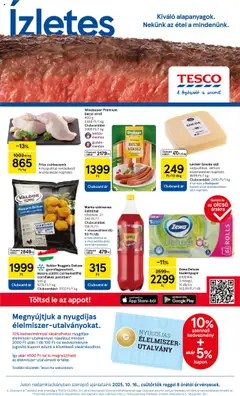 Tesco - Szupermarket akciós újság megtekintése, amely érvényes 2025.10.16.-től