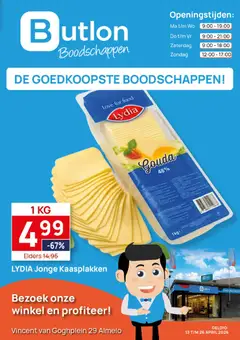 Voorbeeld van Butlon folder van winkel Butlon geldig vanaf 13-04-2026