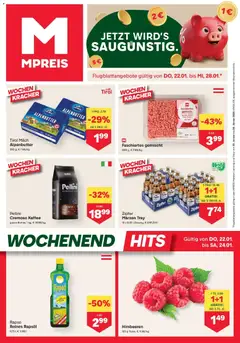 Vorschau der Angebote: MPREIS Steyr gültig ab 22.01.2026