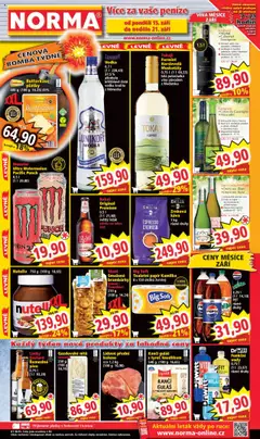 Náhled nabídky: Norma Leták platný od 15.09.2025