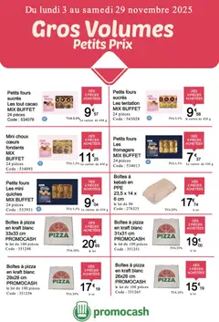 Prévisualisation de Catalogue du magasin Promocash formulaire valide 03/11/2025