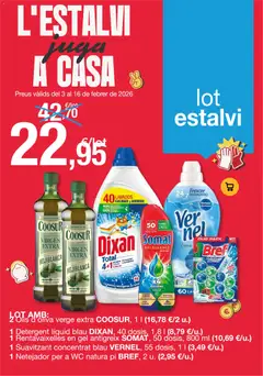 Vista previa del folleto de la tienda Bonpreu válido desde el 03/02/2026 