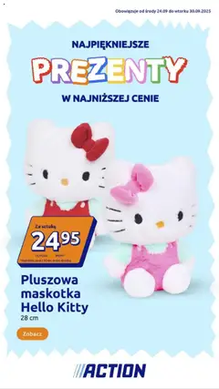 Pogląd gazetki "Presents" ze sklepu Action ważnej od 24.09.2025