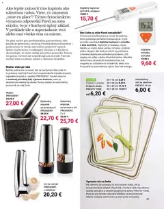 Náhľad TESCOMA letáku platného od 01.11.2025 | Strana: 27