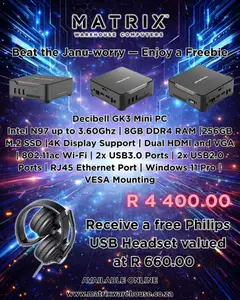 Preview of Matrix Warehouse flyer valid from 23/01/2026