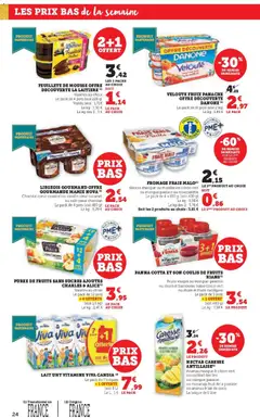 Prévisualisation de Les prix bas de la semaine du magasin Super U formulaire valide 02/12/2025 | Page: 24