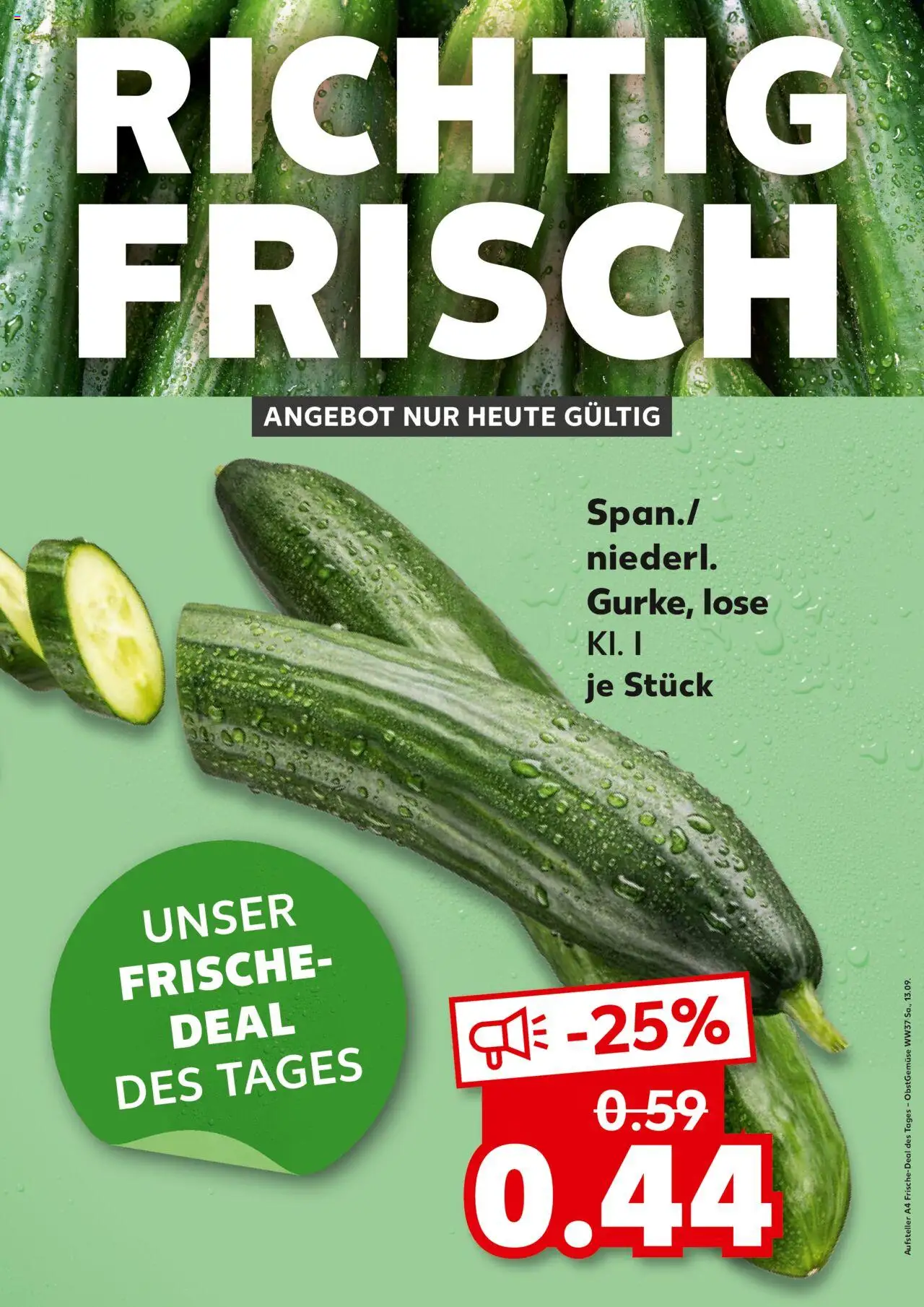 Kaufland DE shop DE Folder Hannover geldig vanaf 13-09-2025 - Paginanummer 1