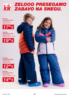 Predogled kataloga iz trgovine Kik veljaven od 13.10.2025 | Stran: 16