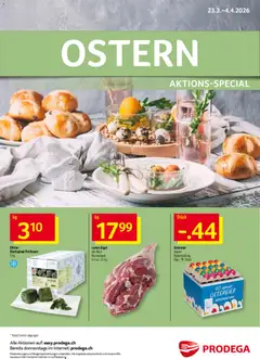 Vorschau des Merkblatts Prodega Aktionen Ostern vom Shop Prodega gültig von 23.03.2026 bis 04.04.2026