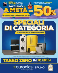 Anteprima dell'opuscolo Volantino Veneto dal negozio Euronics valido da 09/10/2025