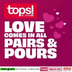 Preview of Tops at Spar flyer valid from 13/02/2026