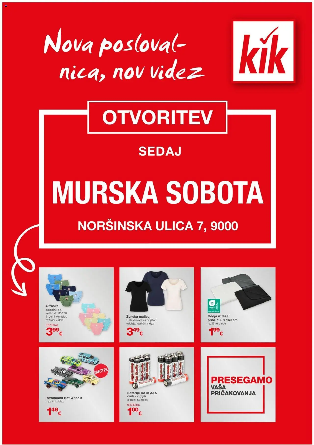 Kik Katalog od 01.10.2025 - aktualna ponudba - stran 1