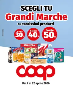 Anteprima dell'opuscolo COOP volantino Grandi Marche Angera dal negozio COOP valido da 07/04/2026