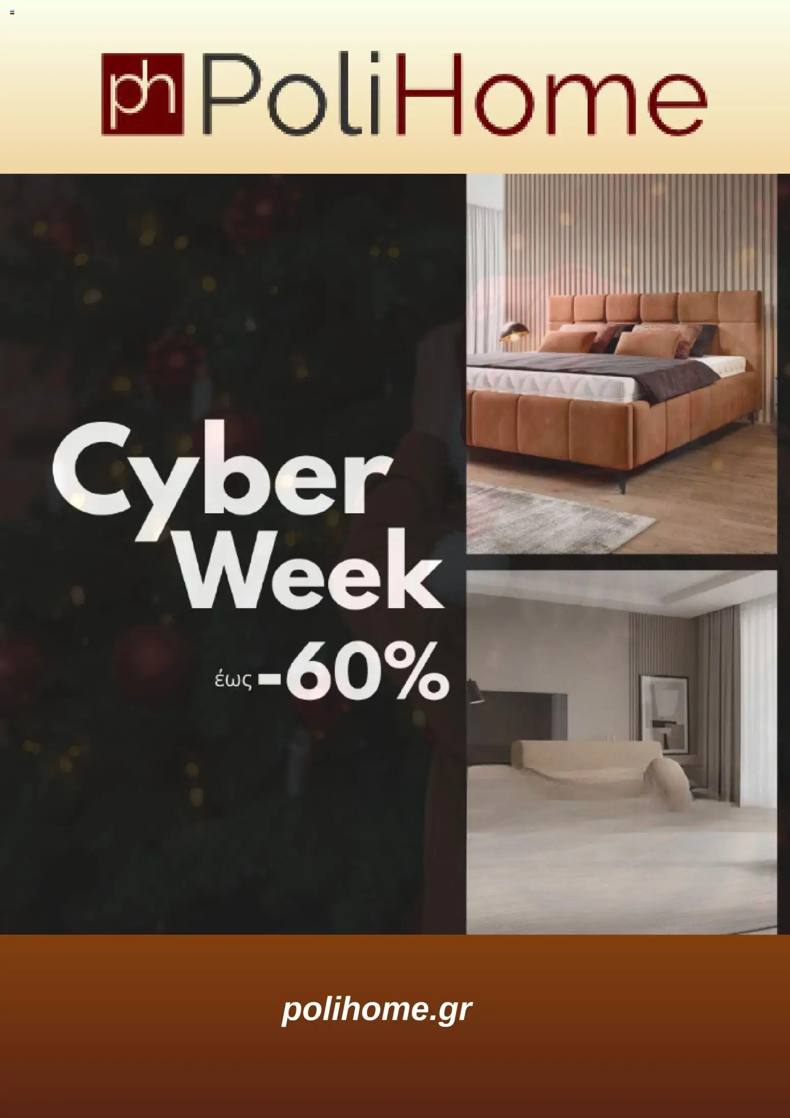 Preview of leaflet Cyber Week from shop Polihome valid from 01/12/2025