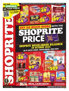 Preview of Shoprite flyer valid from 28/10/2025