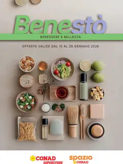 Anteprima dell'opuscolo Volantino Superstore Benestò Piemonte dal negozio Conad valido da 15/01/2026
