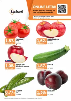 Náhľad Labaš letáku platného od 02.04.2026