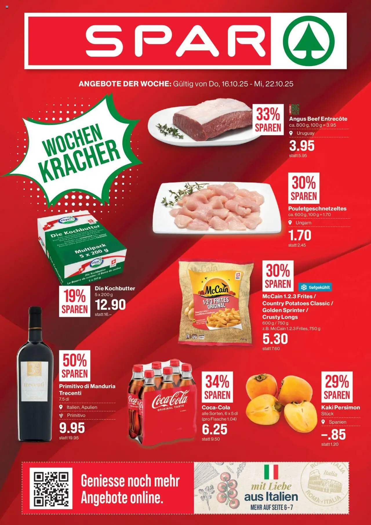 SPAR Aktionen ab 16.10.2025 - Seitennummer 1