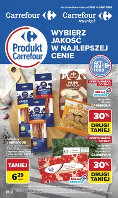 Pogląd gazetki "Wybierz Jakość W Najlepszej Cenie" ze sklepu Carrefour ważnej od 19.01.2026