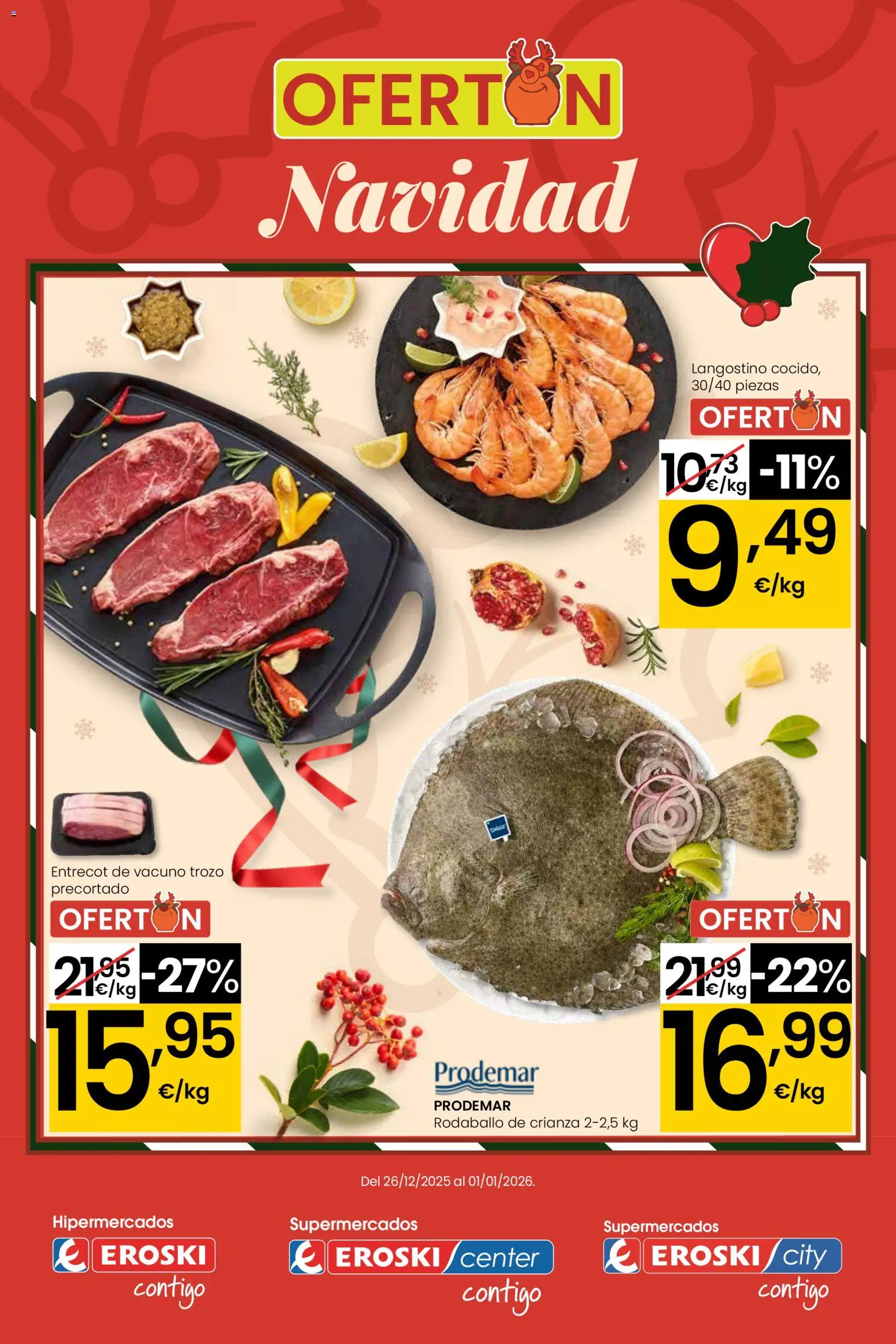 Vista previa del folleto de la tienda Eroski válido desde el 26/12/2025 
