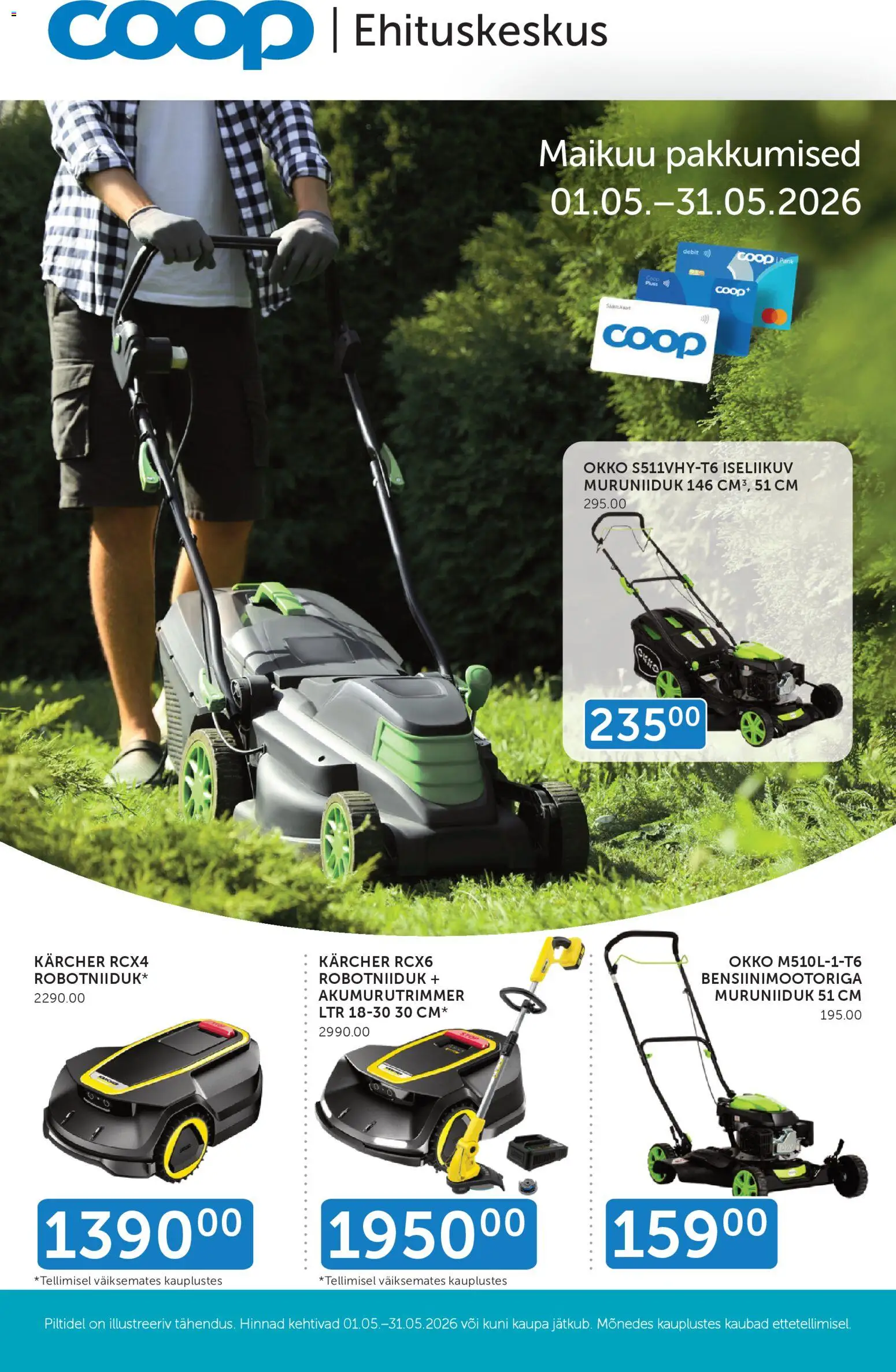 Coop kliendilehe eelvaade alates 01.05.2026