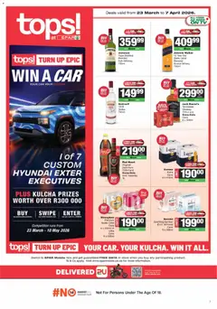Preview of Tops at Spar flyer valid from 23/03/2026