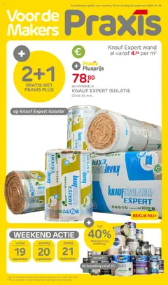 Voorbeeld van Folder van winkel Praxis geldig vanaf 15-09-2025