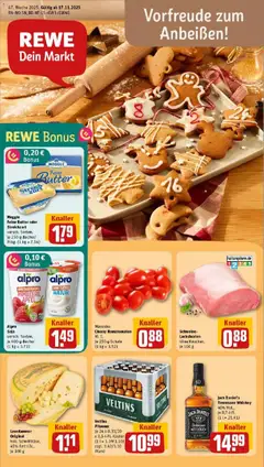 Vorschau von dem Prospekt des Geschäftes Rewe, gültig ab dem 17.11.2025