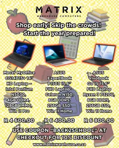 Preview of Matrix Warehouse flyer valid from 15/12/2025