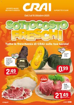 Anteprima dell'opuscolo Volantino Ferrara dal negozio CRAI valido da 02/10/2025