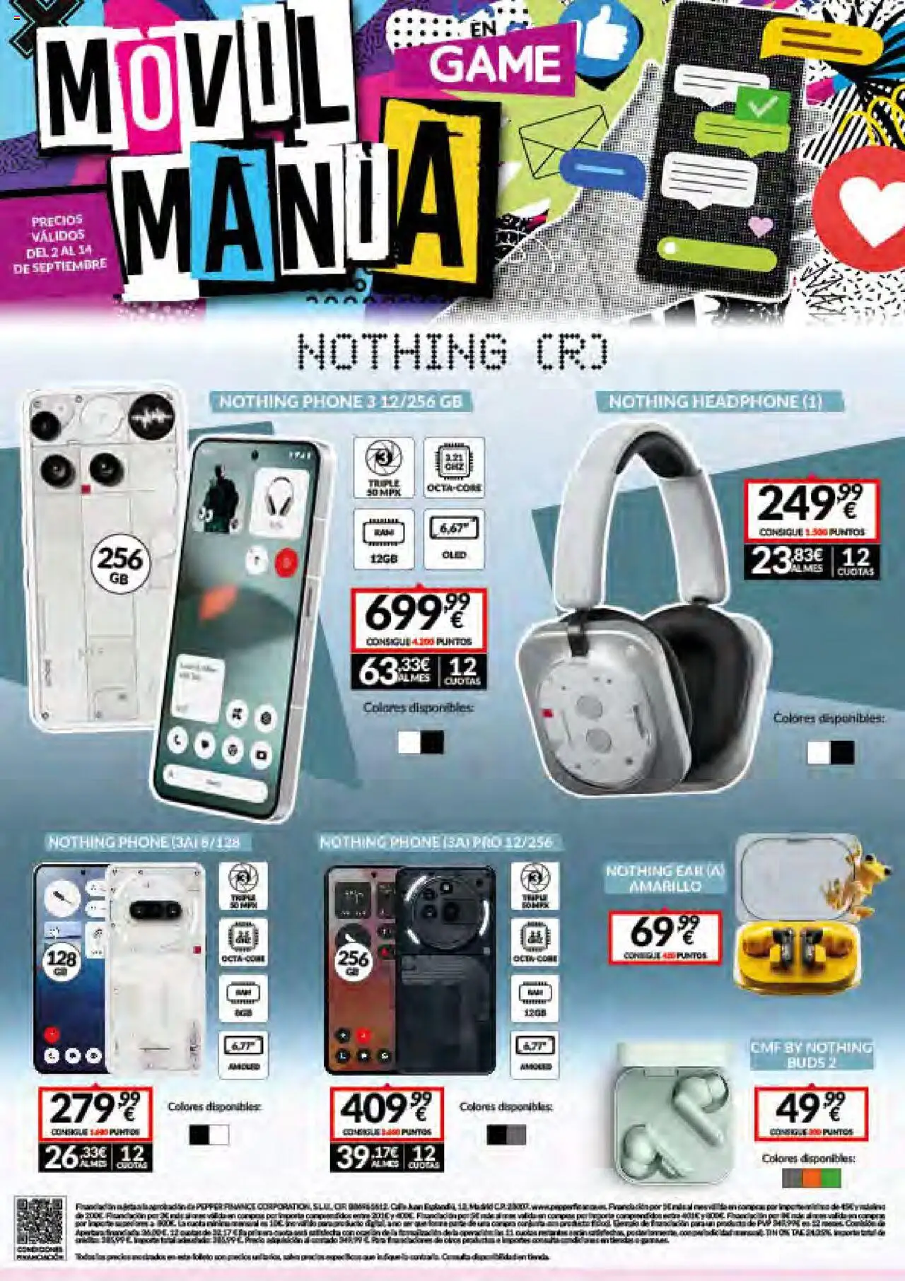 Game Folleto > 02/09 - 14/09/2025 > Ofertas
