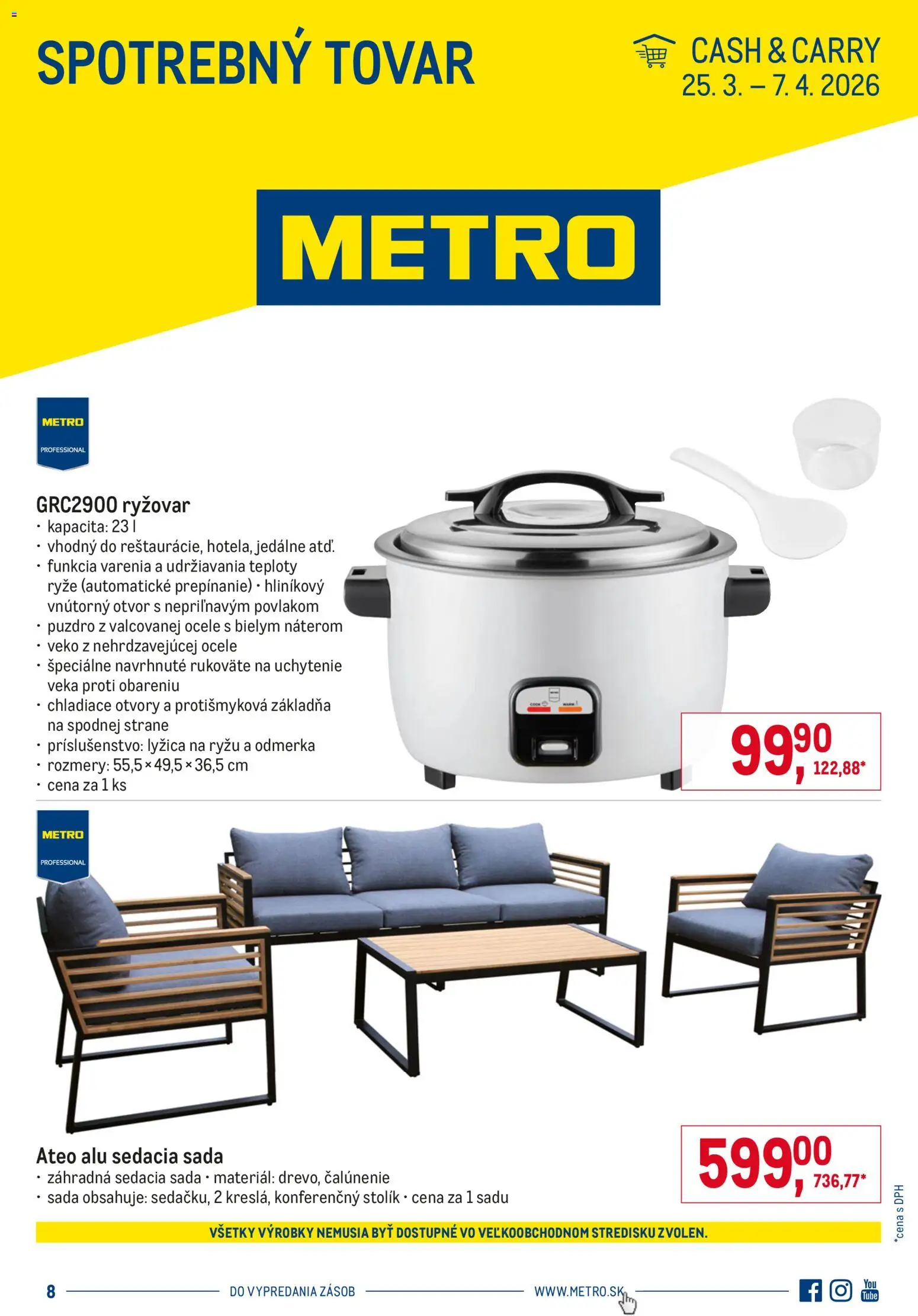 Náhľad Metro letáku platného od 25.03.2026