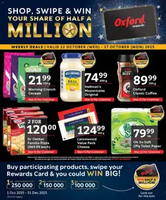 Preview of Oxford Freshmarket flyer valid from 22/10/2025